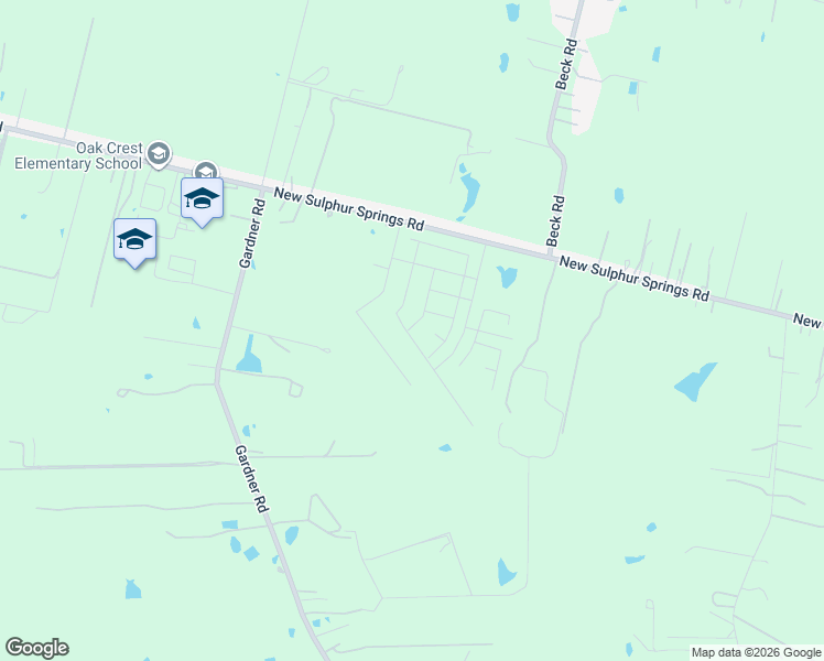 map of restaurants, bars, coffee shops, grocery stores, and more near 8220 New Sulphur Springs Rd in San Antonio