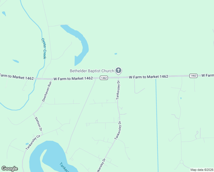 map of restaurants, bars, coffee shops, grocery stores, and more near 2911 West Farm to Market 1462 in Rosharon