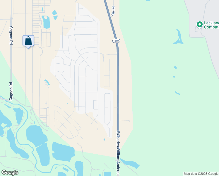 map of restaurants, bars, coffee shops, grocery stores, and more near 432 East Charles William Anderson Loop in San Antonio
