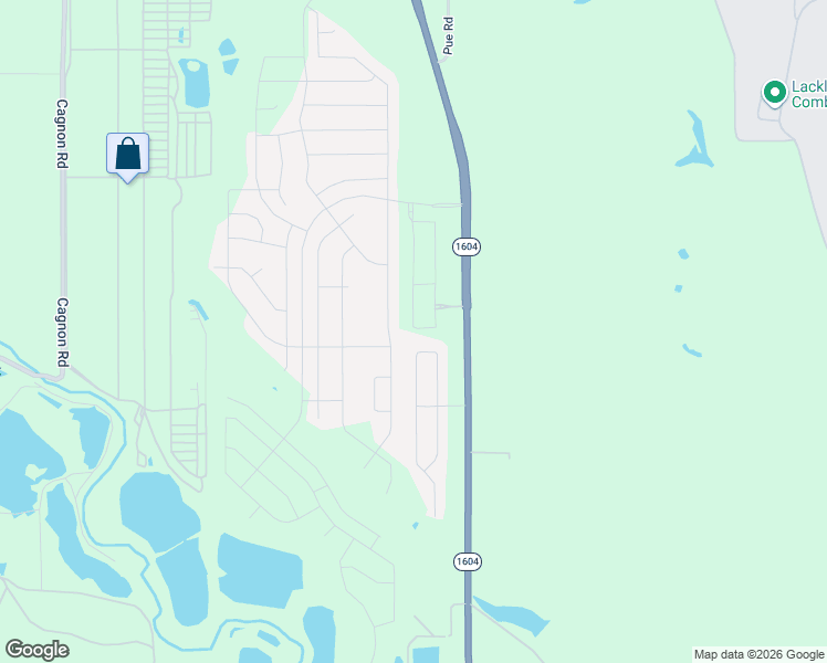 map of restaurants, bars, coffee shops, grocery stores, and more near 432 East Charles William Anderson Loop in San Antonio