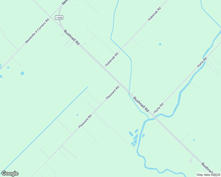 map of restaurants, bars, coffee shops, grocery stores, and more near 16910 Pleasant Road in Needville