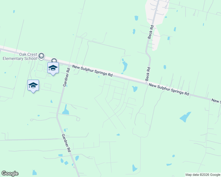 map of restaurants, bars, coffee shops, grocery stores, and more near 8306 New Sulphur Springs Road in San Antonio