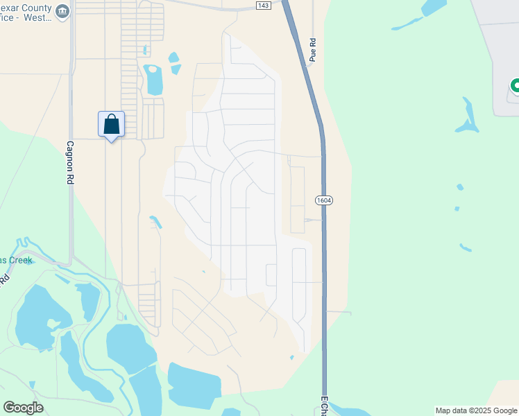 map of restaurants, bars, coffee shops, grocery stores, and more near 10302 Hubbard Creek in San Antonio