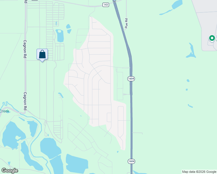 map of restaurants, bars, coffee shops, grocery stores, and more near 10302 Hubbard Creek in San Antonio