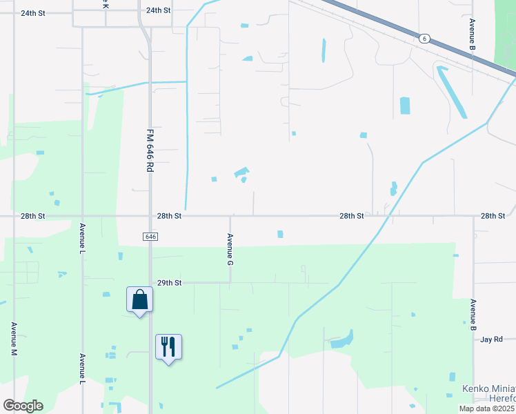 map of restaurants, bars, coffee shops, grocery stores, and more near 11602 28th Street in Santa Fe