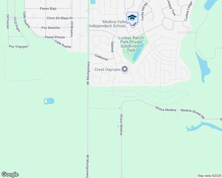 map of restaurants, bars, coffee shops, grocery stores, and more near Sabinal in San Antonio