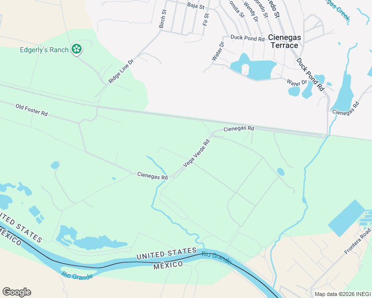 map of restaurants, bars, coffee shops, grocery stores, and more near 3958A Vega Verde Road in Del Rio