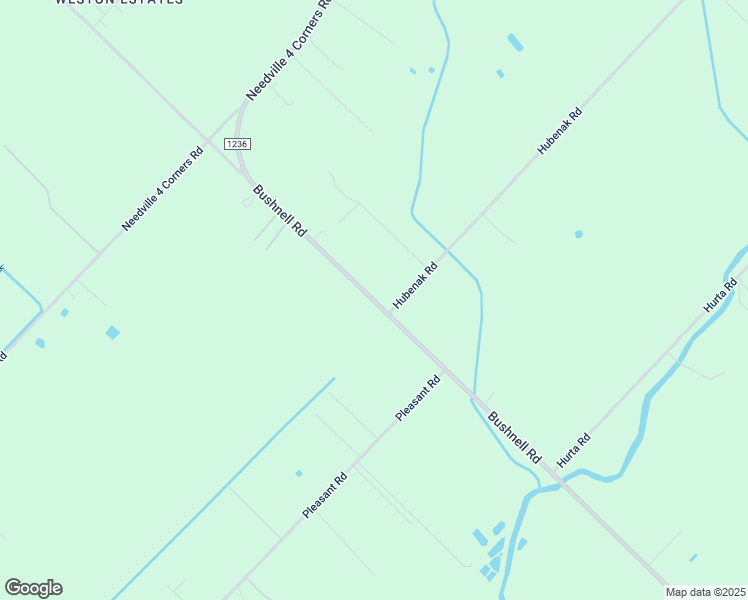 map of restaurants, bars, coffee shops, grocery stores, and more near 16707 Hubenak Road in Needville