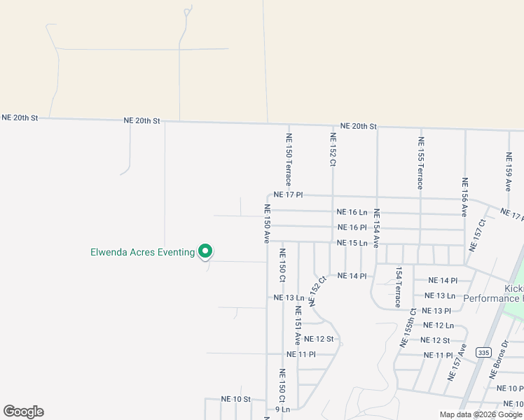 map of restaurants, bars, coffee shops, grocery stores, and more near 1510 Northeast 150 Avenue in Williston