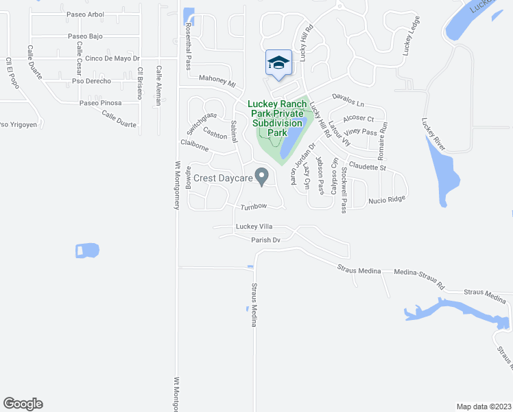 map of restaurants, bars, coffee shops, grocery stores, and more near 7326 Turnbow in San Antonio