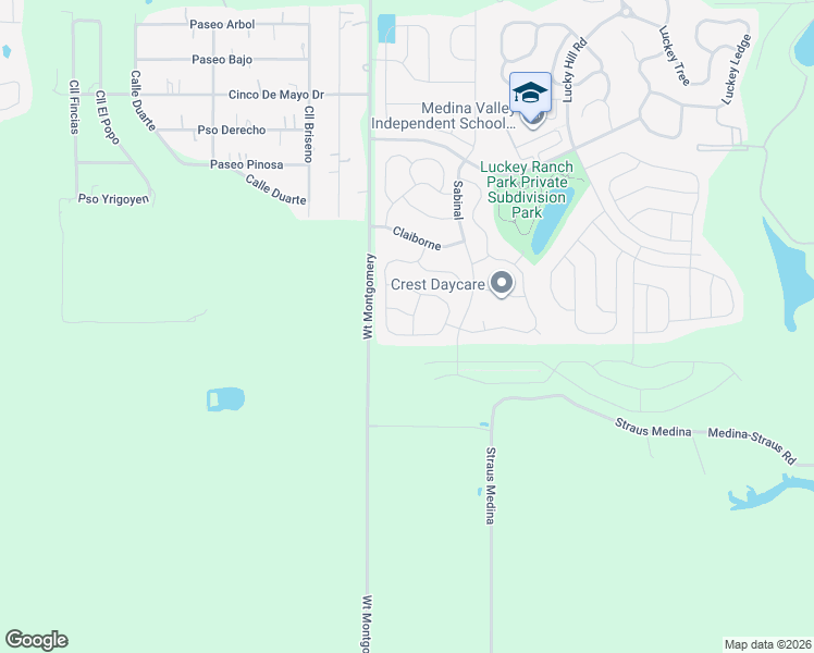 map of restaurants, bars, coffee shops, grocery stores, and more near 7329 Canyon Light in San Antonio