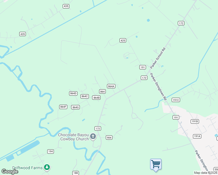 map of restaurants, bars, coffee shops, grocery stores, and more near 15926 Spinks Road in Alvin