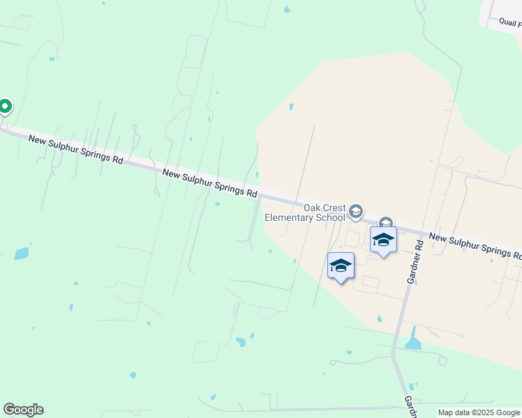 map of restaurants, bars, coffee shops, grocery stores, and more near 7590 New Sulphur Springs Road in San Antonio