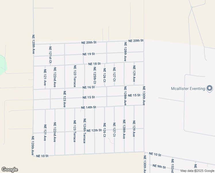 map of restaurants, bars, coffee shops, grocery stores, and more near 1670 Northeast 126th Court in Williston