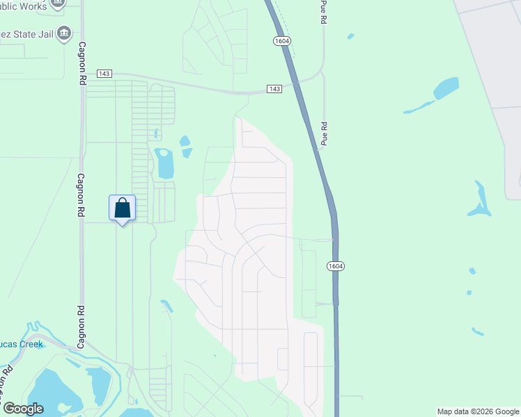 map of restaurants, bars, coffee shops, grocery stores, and more near in Bexar County