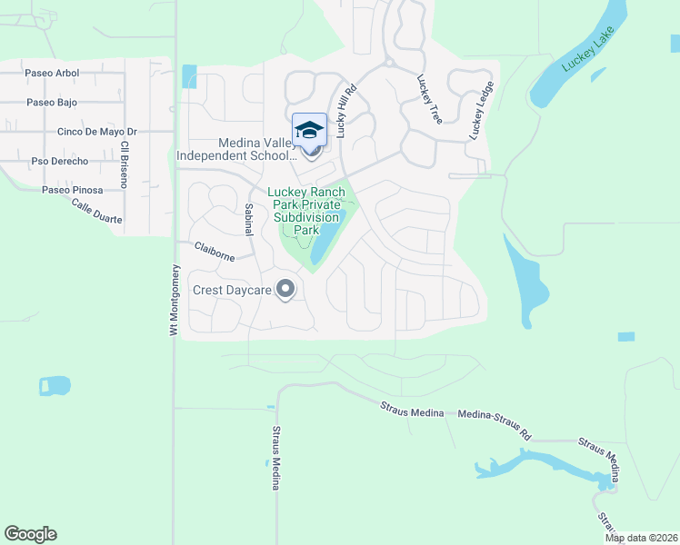 map of restaurants, bars, coffee shops, grocery stores, and more near Stratsburg in San Antonio
