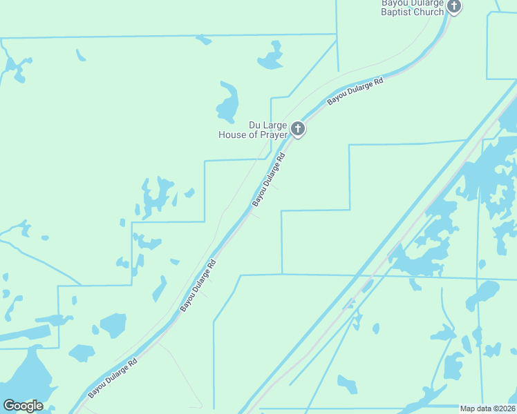 map of restaurants, bars, coffee shops, grocery stores, and more near 2779 Bayou Dularge Road in Terrebonne Parish