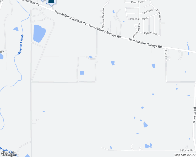 map of restaurants, bars, coffee shops, grocery stores, and more near 5892 New Sulphur Springs Road in San Antonio