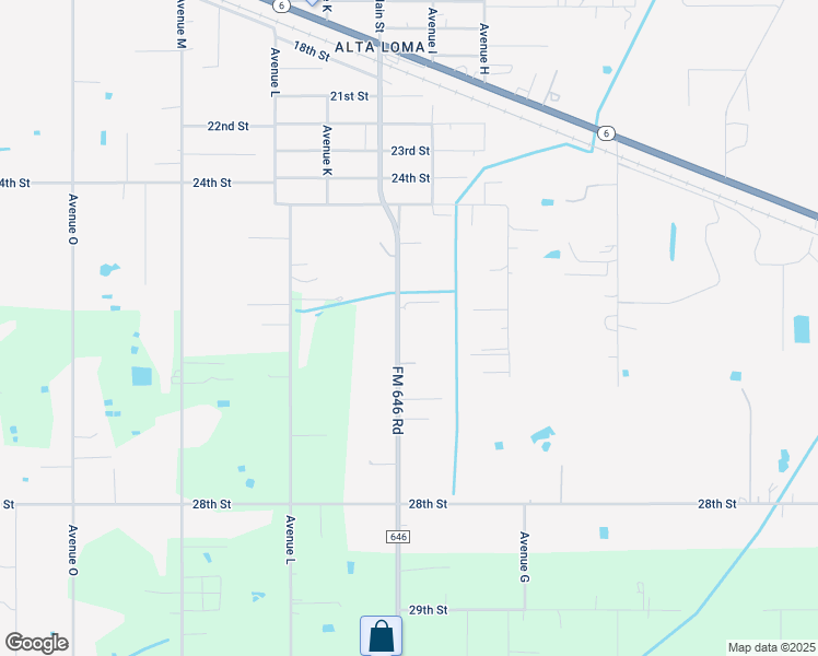 map of restaurants, bars, coffee shops, grocery stores, and more near 5817 Farm to Market Road 646 in Santa Fe
