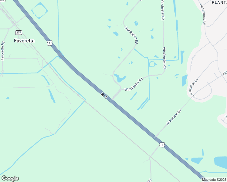 map of restaurants, bars, coffee shops, grocery stores, and more near 85 Eagle Rock Road in Ormond Beach