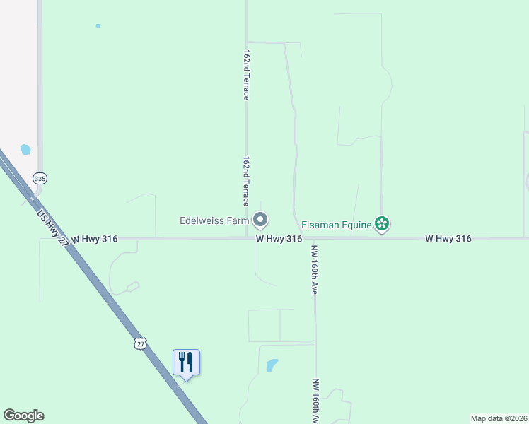 map of restaurants, bars, coffee shops, grocery stores, and more near 16211 West Highway 316 in Williston