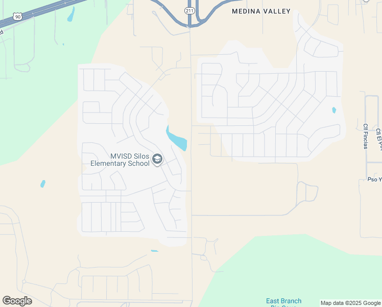 map of restaurants, bars, coffee shops, grocery stores, and more near 7100 Masterson Road in San Antonio