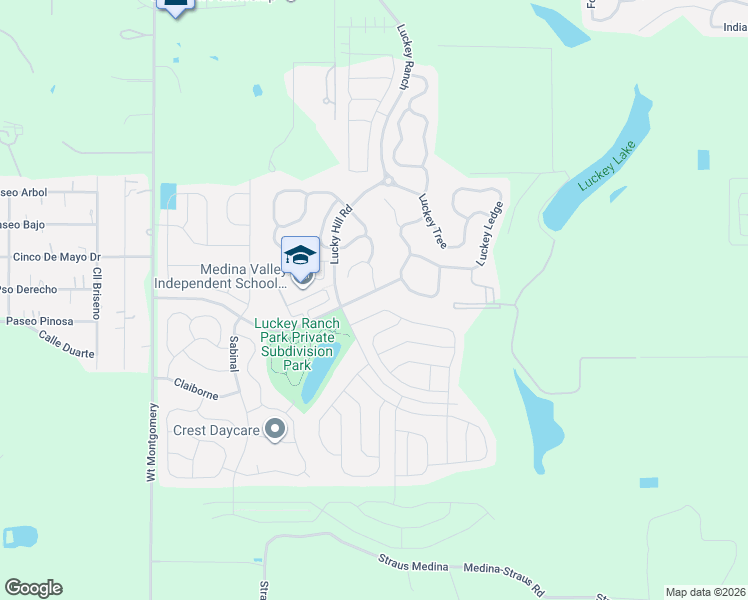 map of restaurants, bars, coffee shops, grocery stores, and more near 11850 Latour Valley in San Antonio