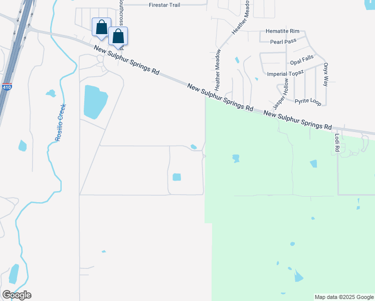 map of restaurants, bars, coffee shops, grocery stores, and more near Unnamed Road in San Antonio
