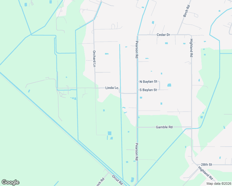 map of restaurants, bars, coffee shops, grocery stores, and more near 15165 Linda Lane in Santa Fe