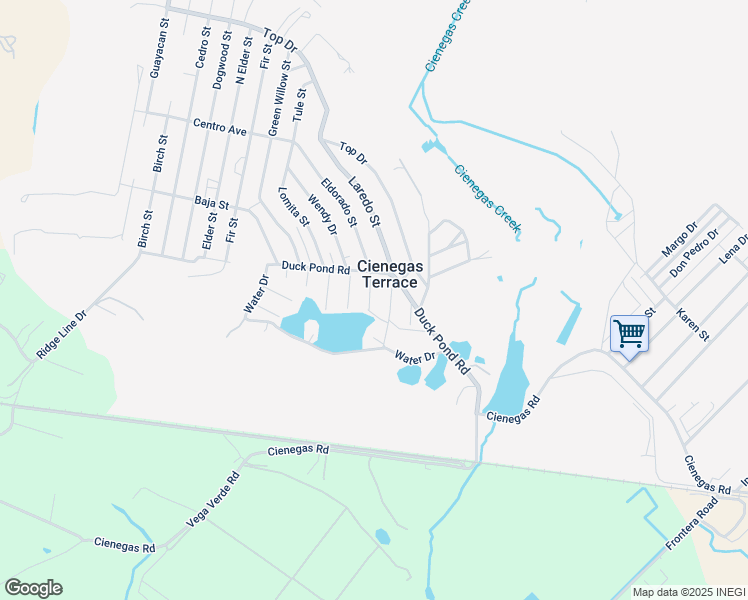 map of restaurants, bars, coffee shops, grocery stores, and more near 441 El Dorado in Del Rio