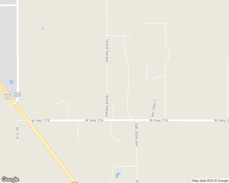 map of restaurants, bars, coffee shops, grocery stores, and more near 15151 Northwest 162nd Terrace in Williston
