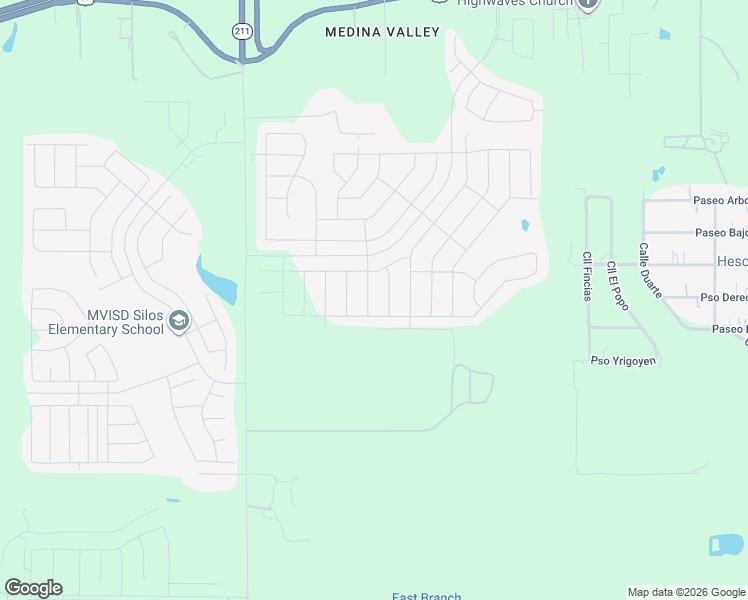 map of restaurants, bars, coffee shops, grocery stores, and more near 7220 Masterson Road in San Antonio