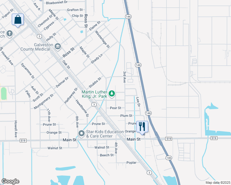 Cherry Street, La Marque TX Walk Score