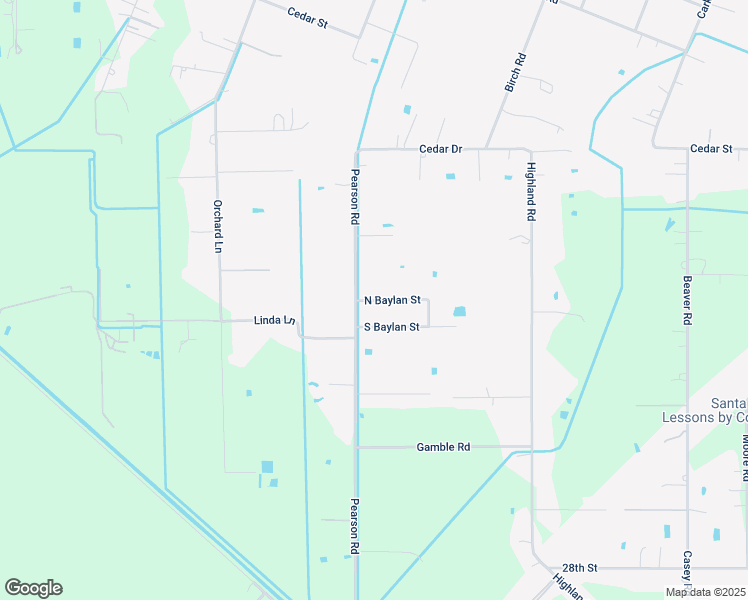map of restaurants, bars, coffee shops, grocery stores, and more near 15012 North Baylan Street in Santa Fe