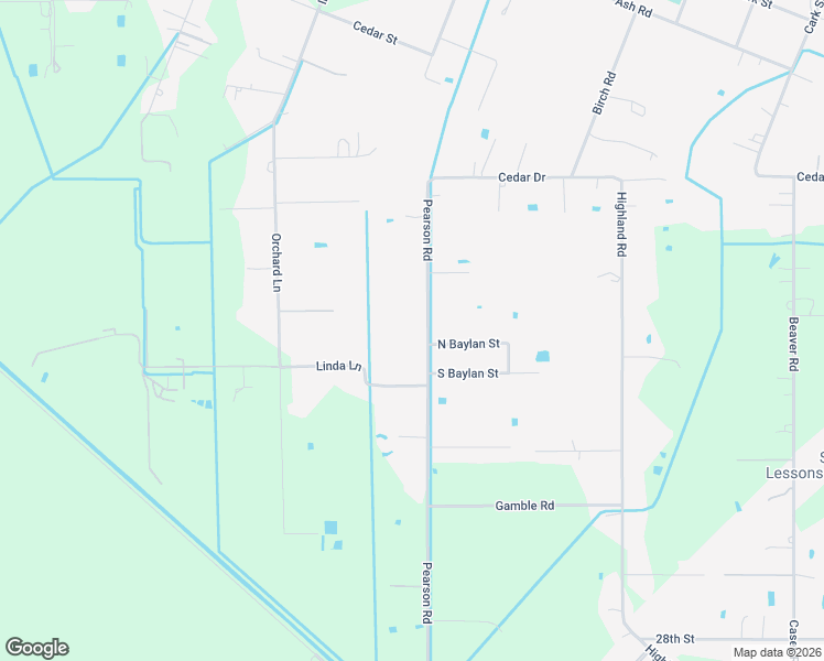map of restaurants, bars, coffee shops, grocery stores, and more near 5316 Pearson Road in Santa Fe