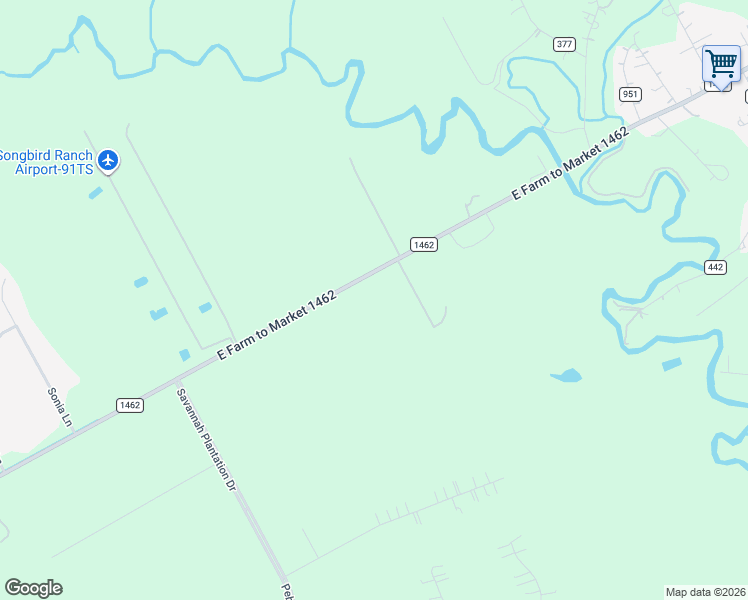 map of restaurants, bars, coffee shops, grocery stores, and more near 7940 Farm to Market 1462 in Rosharon