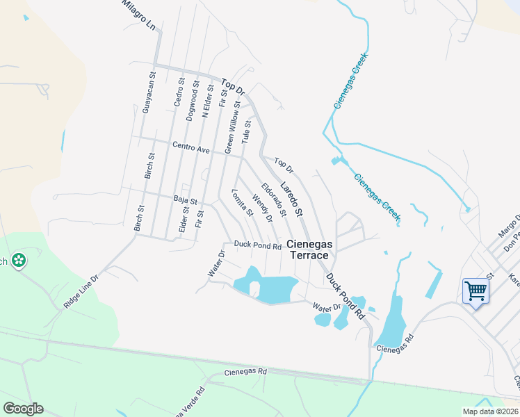 map of restaurants, bars, coffee shops, grocery stores, and more near 38-40 El Dorado Street in Del Rio