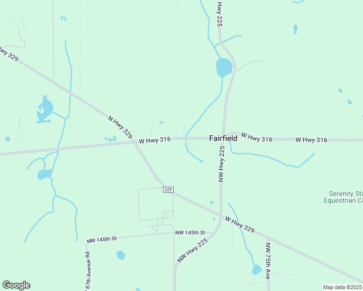 map of restaurants, bars, coffee shops, grocery stores, and more near 7925 West Highway 316 in Reddick