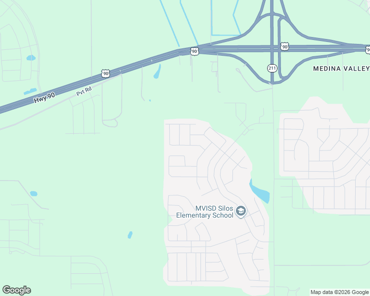 map of restaurants, bars, coffee shops, grocery stores, and more near 6719 Bale Ridge in San Antonio
