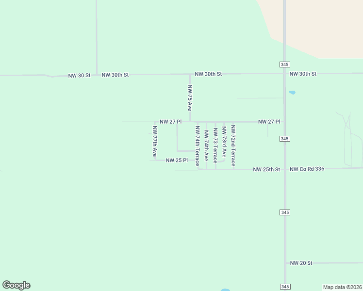 map of restaurants, bars, coffee shops, grocery stores, and more near 7571 Northwest 26 Street in Chiefland