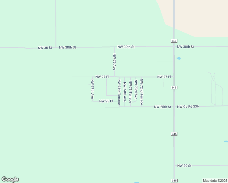 map of restaurants, bars, coffee shops, grocery stores, and more near 7571 Northwest 26 Street in Chiefland