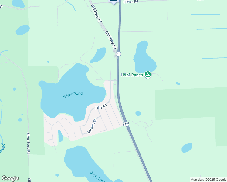 map of restaurants, bars, coffee shops, grocery stores, and more near 110 Jaffa Road in Crescent City