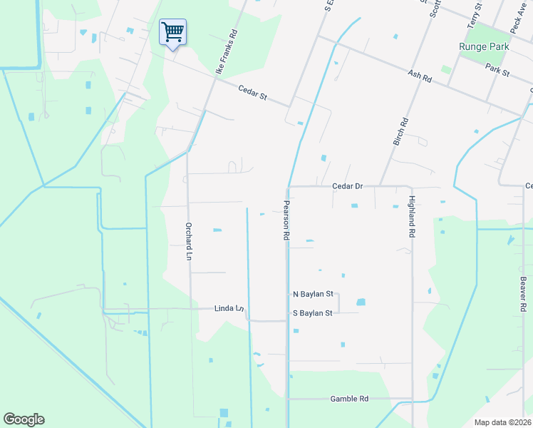 map of restaurants, bars, coffee shops, grocery stores, and more near 5124 Pearson Road in Santa Fe