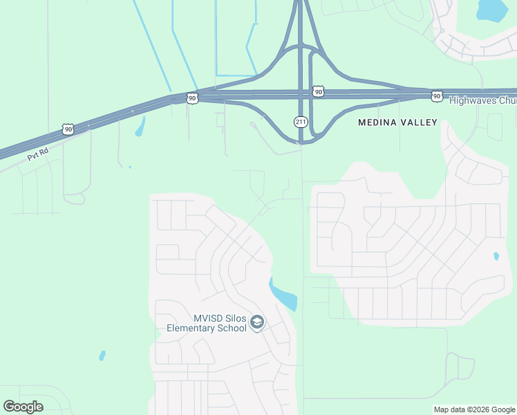 map of restaurants, bars, coffee shops, grocery stores, and more near 6306 Fallow Cove in San Antonio