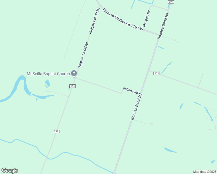 map of restaurants, bars, coffee shops, grocery stores, and more near 3503 Roberts Road in Wharton