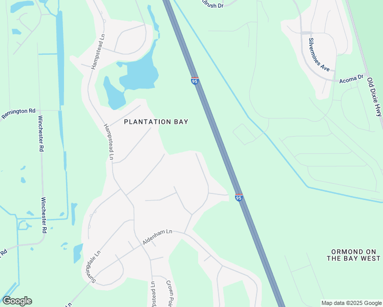 map of restaurants, bars, coffee shops, grocery stores, and more near 1004 Kilkenny Lane in Ormond Beach