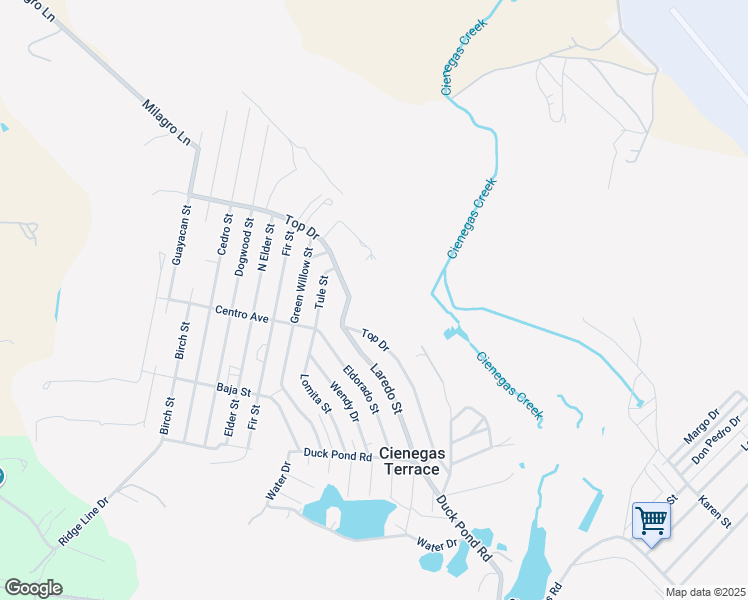 map of restaurants, bars, coffee shops, grocery stores, and more near 530 Top Drive in Del Rio