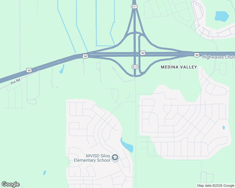 map of restaurants, bars, coffee shops, grocery stores, and more near 6227 Fallow Cove in San Antonio