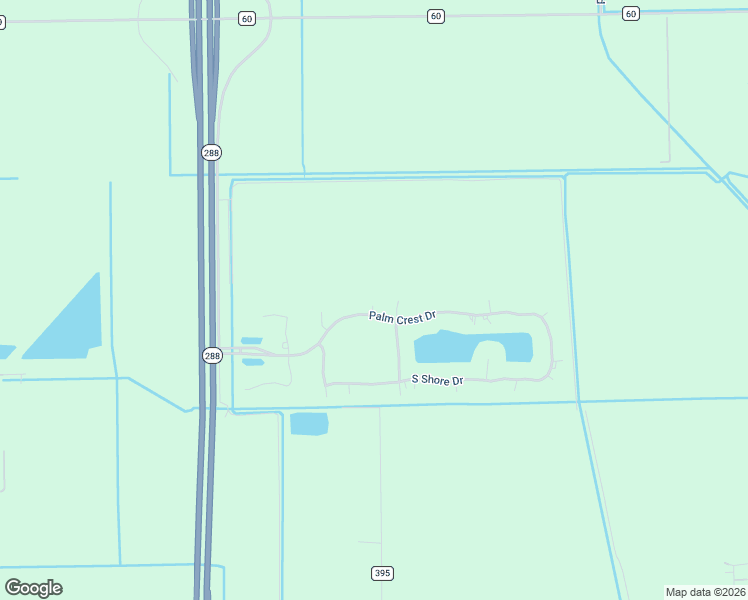 map of restaurants, bars, coffee shops, grocery stores, and more near 3535 Palm Crest Drive in Rosharon