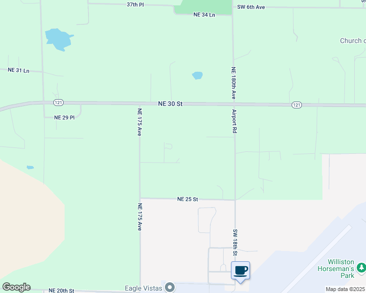 map of restaurants, bars, coffee shops, grocery stores, and more near 17790 Florida 121 in Williston